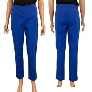 Talbots 6 Chatham flat front slim ankle pant P 2603